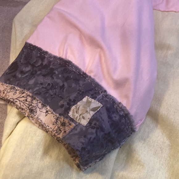 Patchwork quilted double sided jacket - Picture 10 of 14